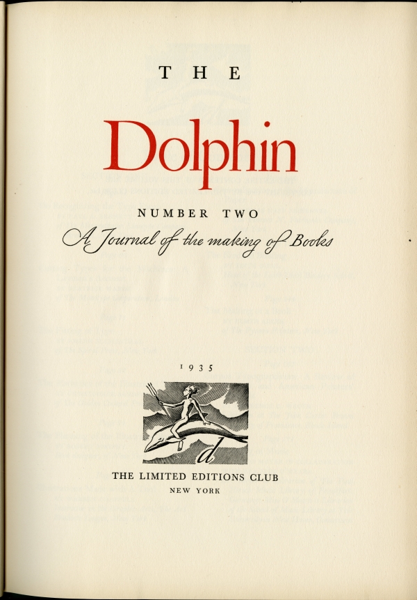 『Dolphin』第2号の扉