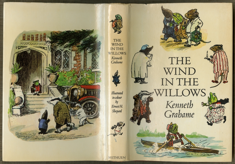 Kenneth Grahame『The Wind In The Willows』1971年版ダストラッパー