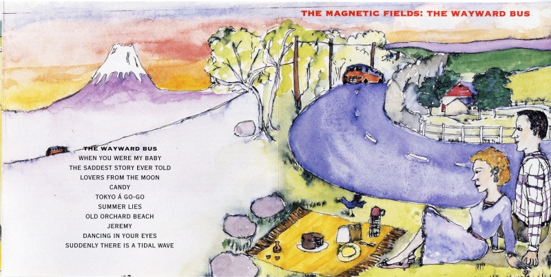 the magnetic fields 「the wayward bus」1989