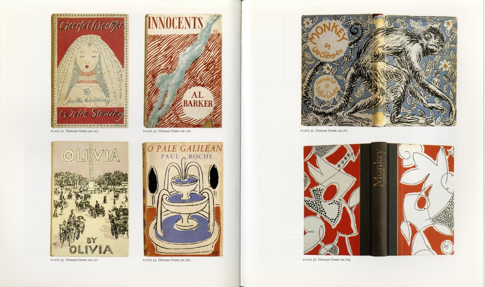 Tony Bradshaw『The Bloomsbury Artists: Prints and Book Design』見開き02