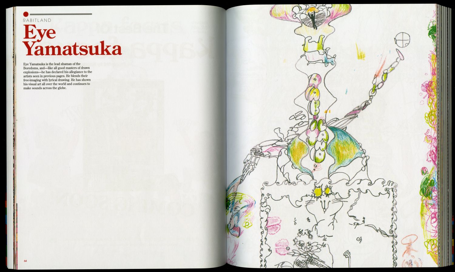 『The Ganzfeld 5　Japanada!』（2007年、Gingko Press、PictureBox）山塚アイのページ冒頭