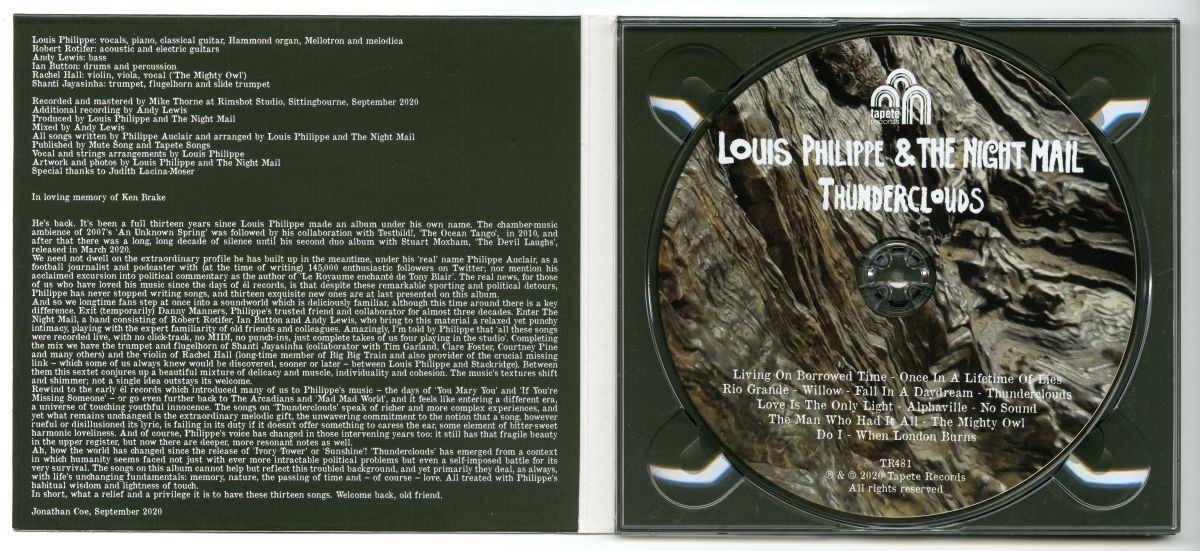 Louis Philippe & The Night Mail『Thunderclouds』02