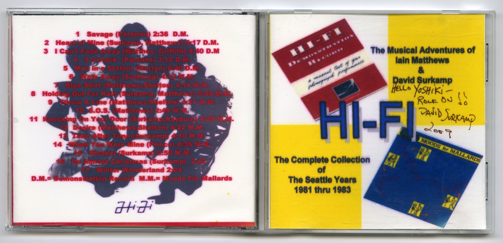 HI-FI『The Complete Collection of The Seatle Years 1981 thru 1983』01