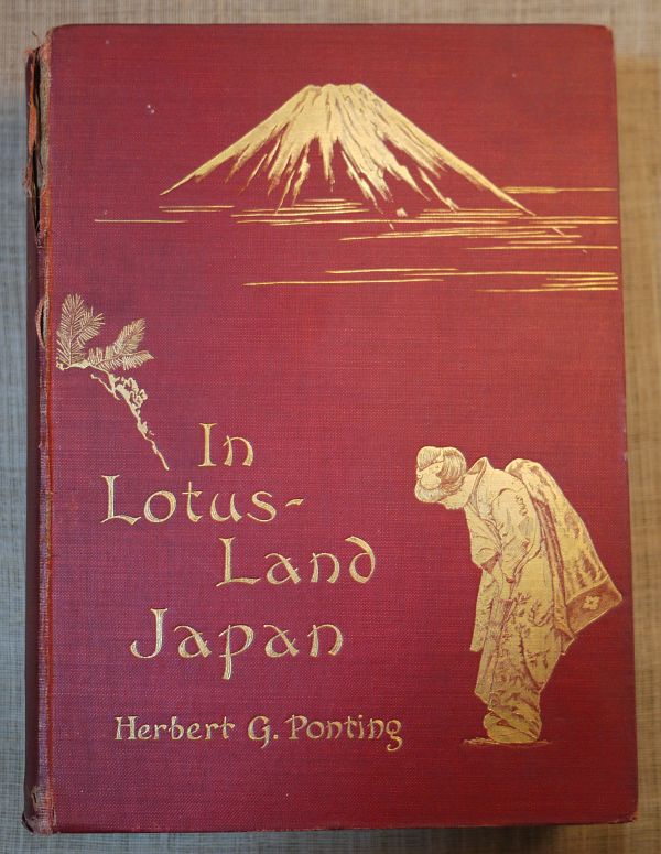 1910Ponting_ LOTUS-LAND JAPAN