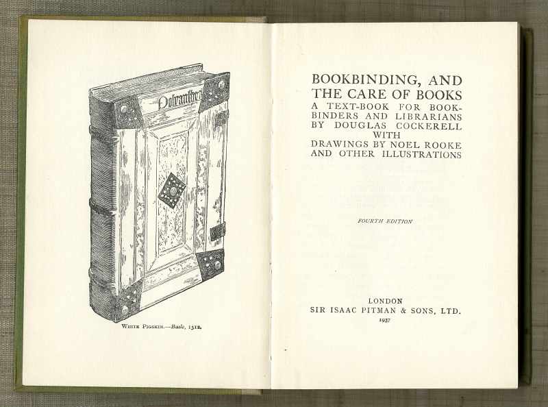 1937Douglas Cockerell_Bookbinding_title