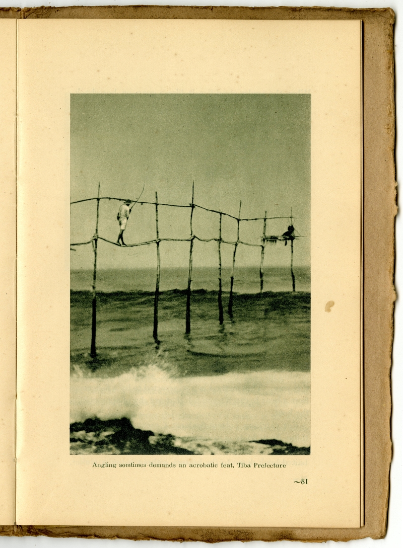 1940 千葉県大東岬の棚釣