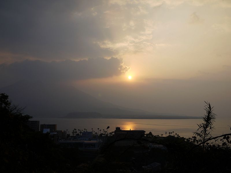 2014年1月1日桜島の日の出01