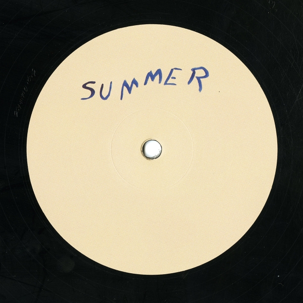 Peter Gordon & David Van Tieghem『Winter Summer』（2016年、Foom、FM006）の「Summer」面のラベル