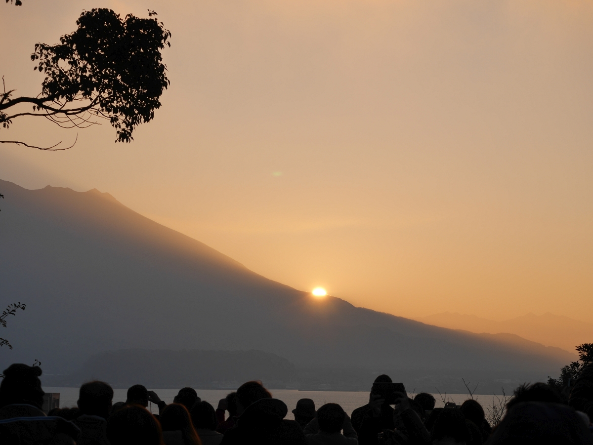 2016年1月1日桜島