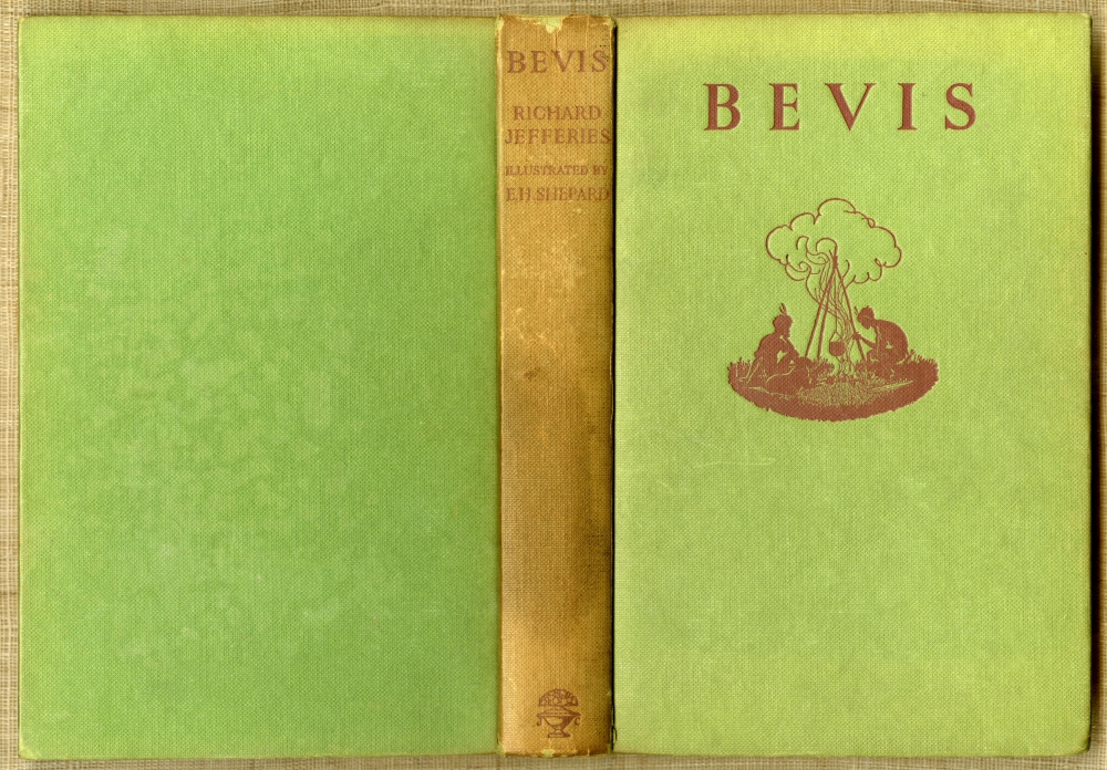 Richard Jefferies『BEVIS: THE STORY OF A BOY』1932年版表紙