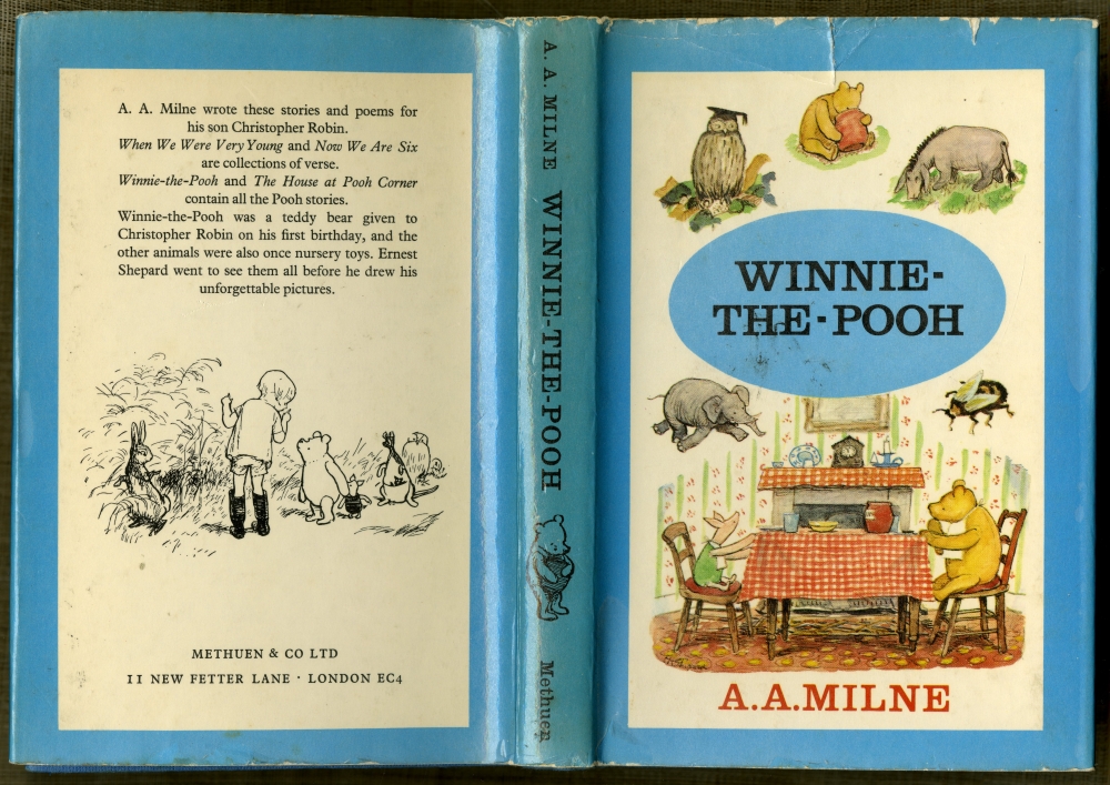A.A.Milne『Winnie-The-Pooh』 ダストラッパー
