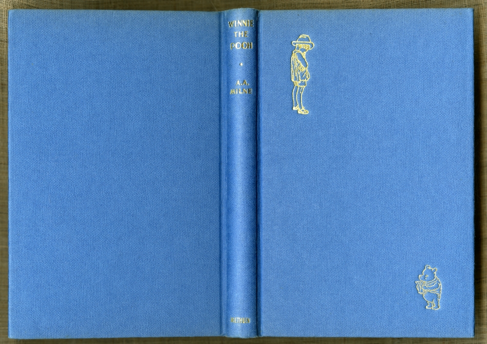 A.A.Milne『Winnie-The-Pooh』 1965年改版第4刷（1970年）表紙