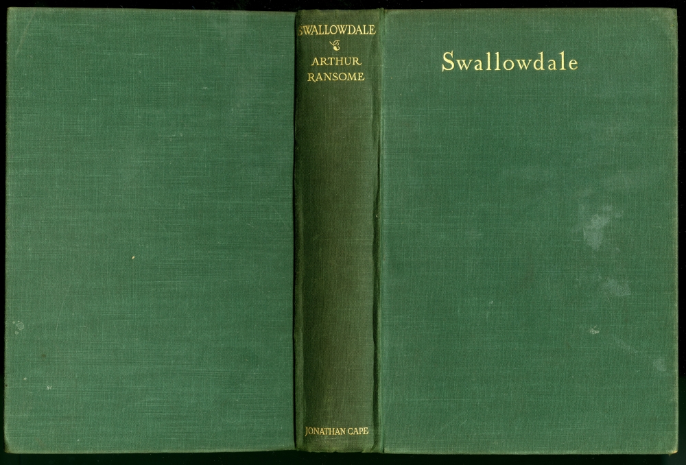 『ツバメの谷（SWALLOWDALE）』（Jonathan Cape、初版1931年10月）の表紙