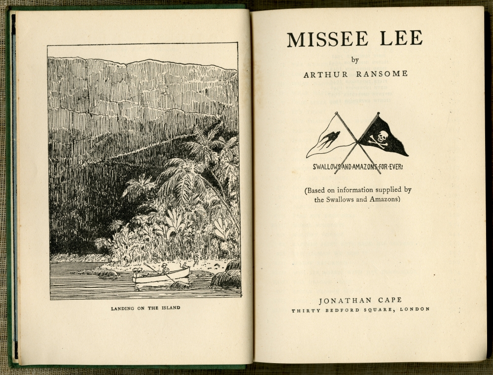 『女海賊の島（MISSEE LEE）』の口絵と扉