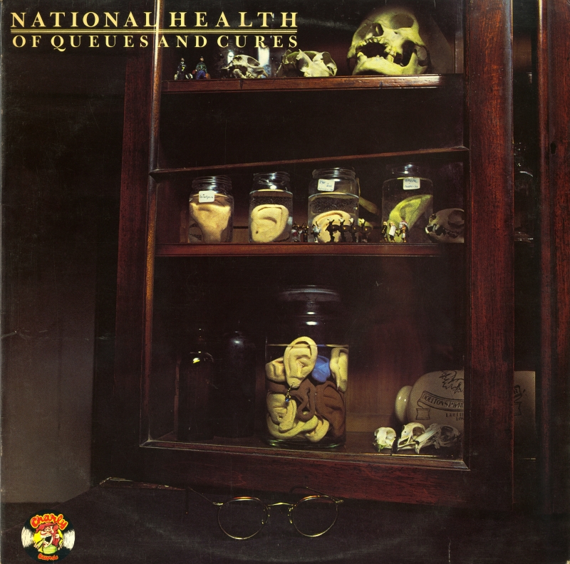 National Health『Of Queues And Cures』（1978年、Charly Records）ジャケット表