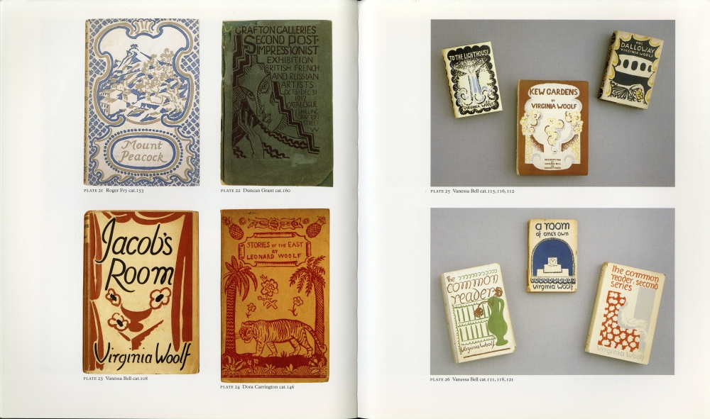 Tony Bradshaw『The Bloomsbury Artists: Prints and Book Design』見開き01