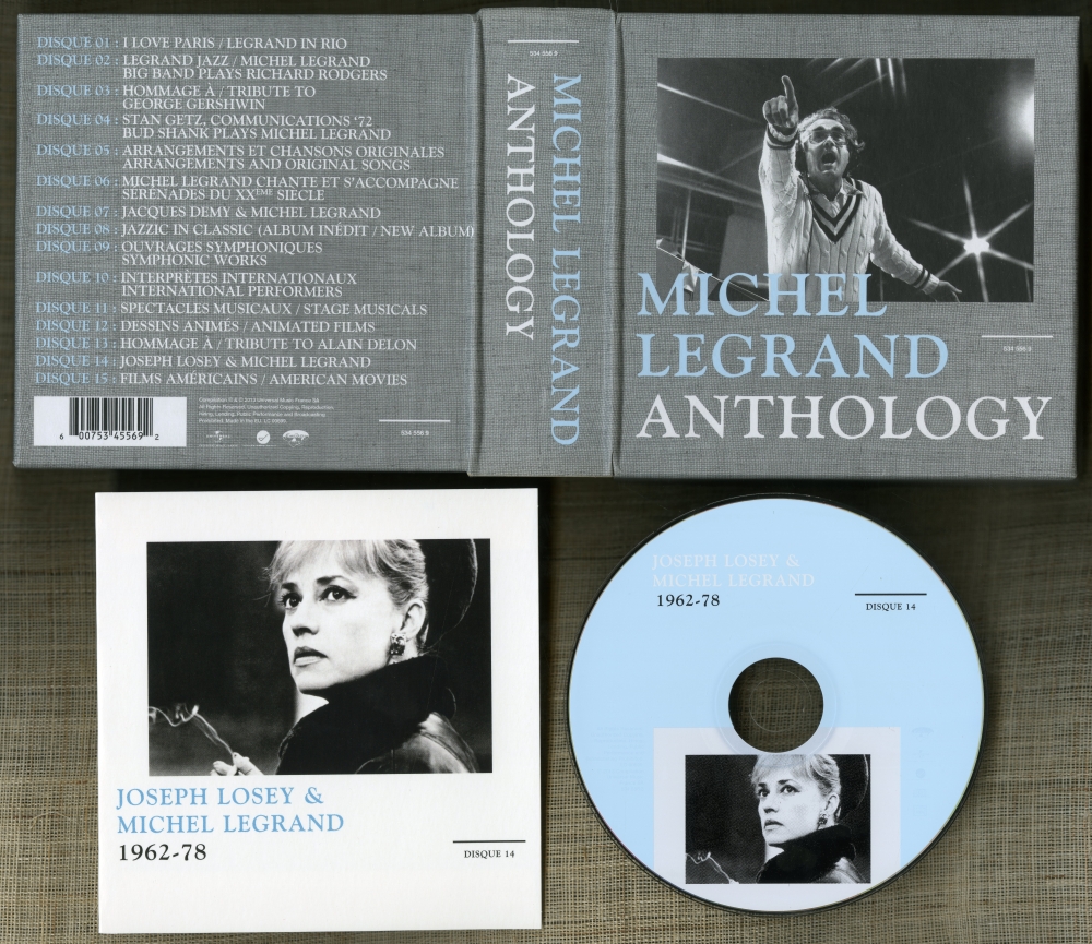 『MICHEL LEGRAND　ANTHOLOGY』（2013年、UNIVERSAL） 