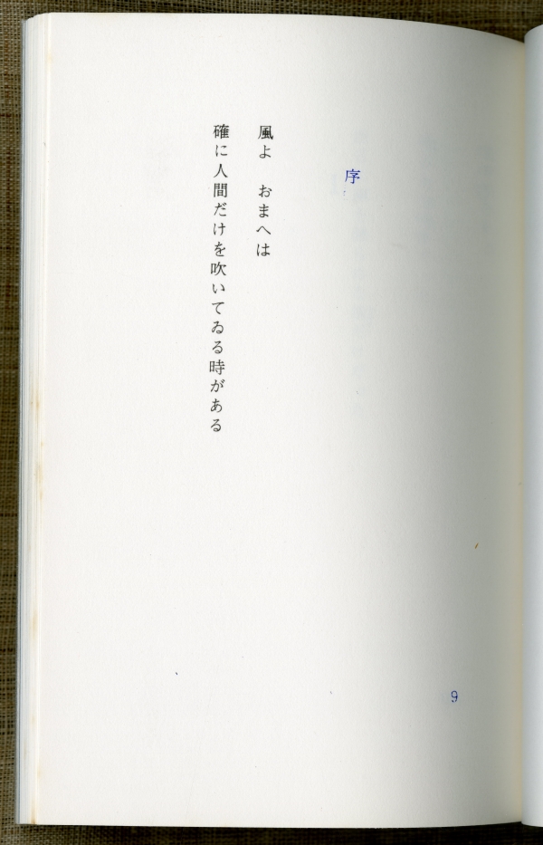 1985年に刊行された『忘魚の歌・風の歌』（村次郎詩集刊行会）の復刻版03