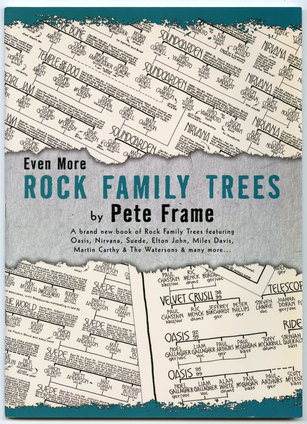Pete Frame『Even More Rock Family Trees』（2011年、Omnibus Books） 