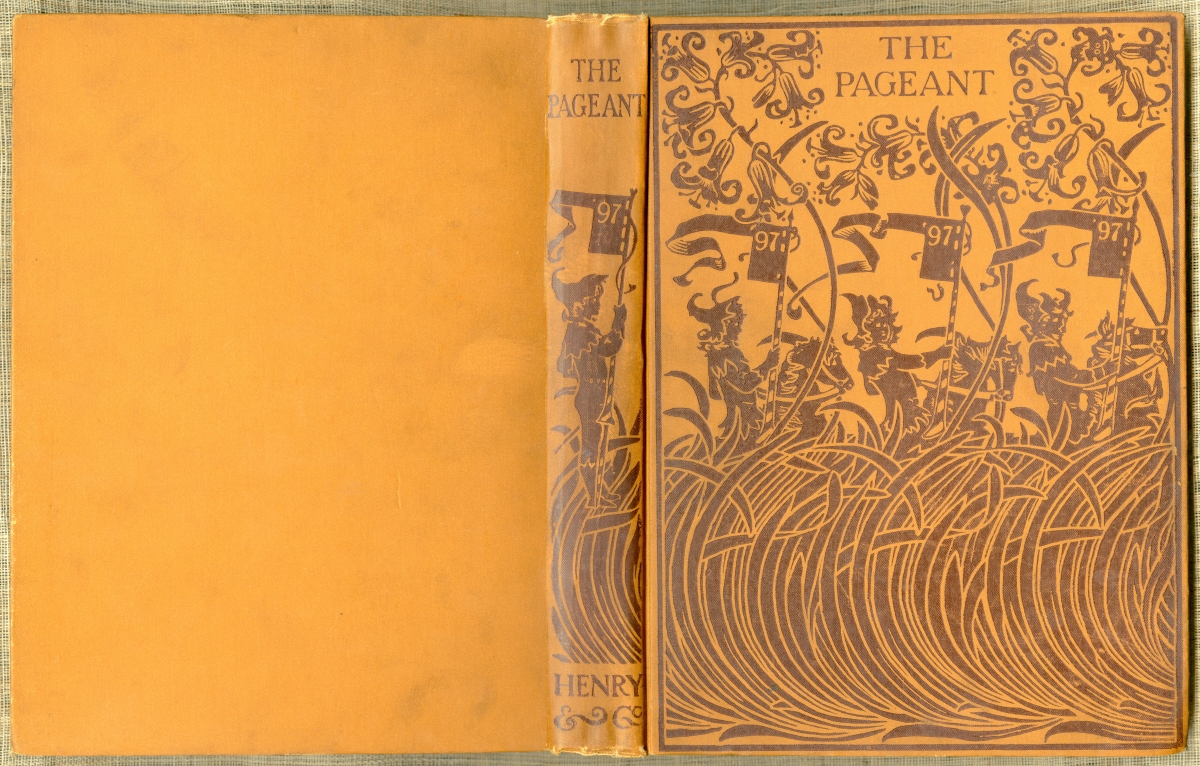1897年の『ペイジェント（The Pageant）』表紙