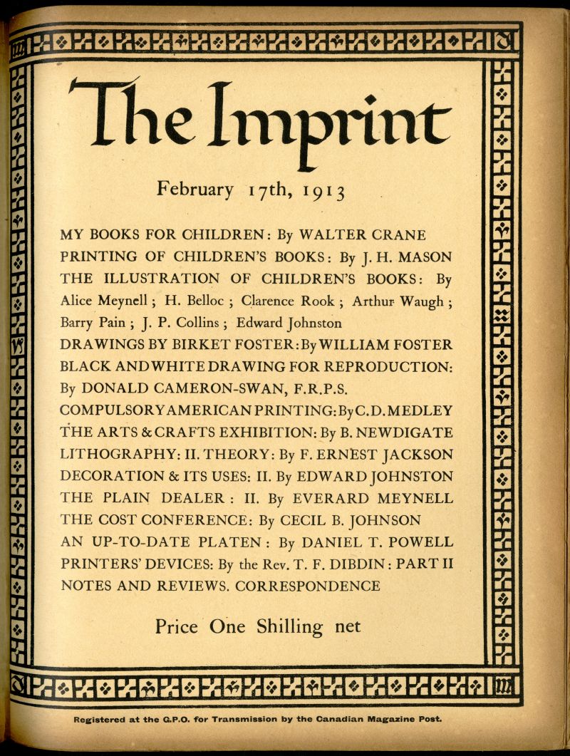 『The Imprint』2月号の表紙02