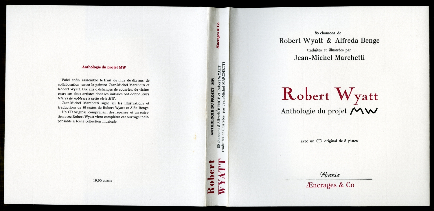 2009年の『Robert Wyatt　Anthologie du projet MW』表紙