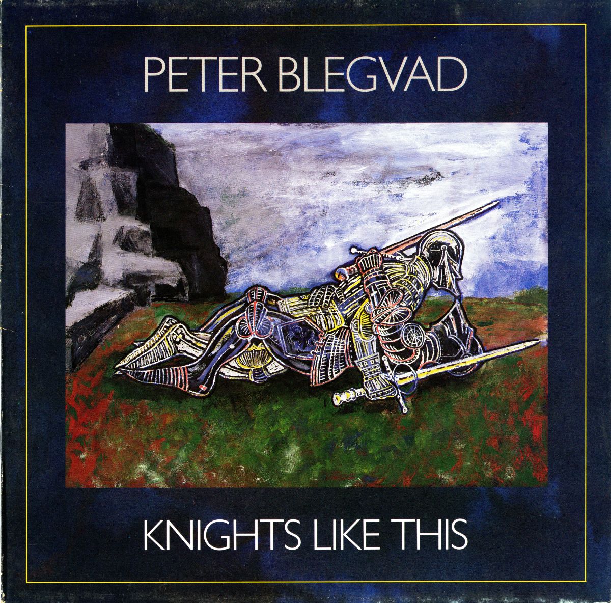 ピーター・ブレグヴァドのソロ第2作『Kinghts Like This』（1985年、Virgin）ジャケット