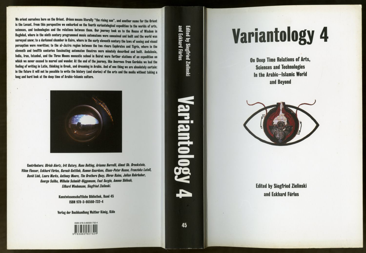 『Variantology 4: On Deep Time Relations of Arts, Sciences and Technologies In the Arabic-Islamic World and Beyond』表紙
