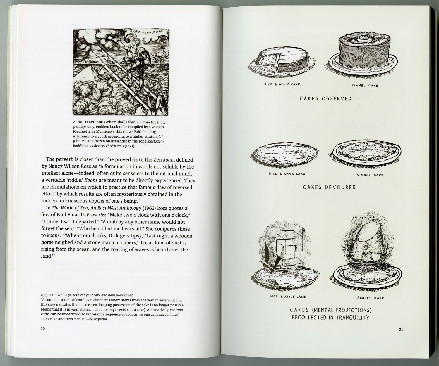 『キュー・ローン（Kew. Rhone.）』（2014年、uniformbooks）見開き