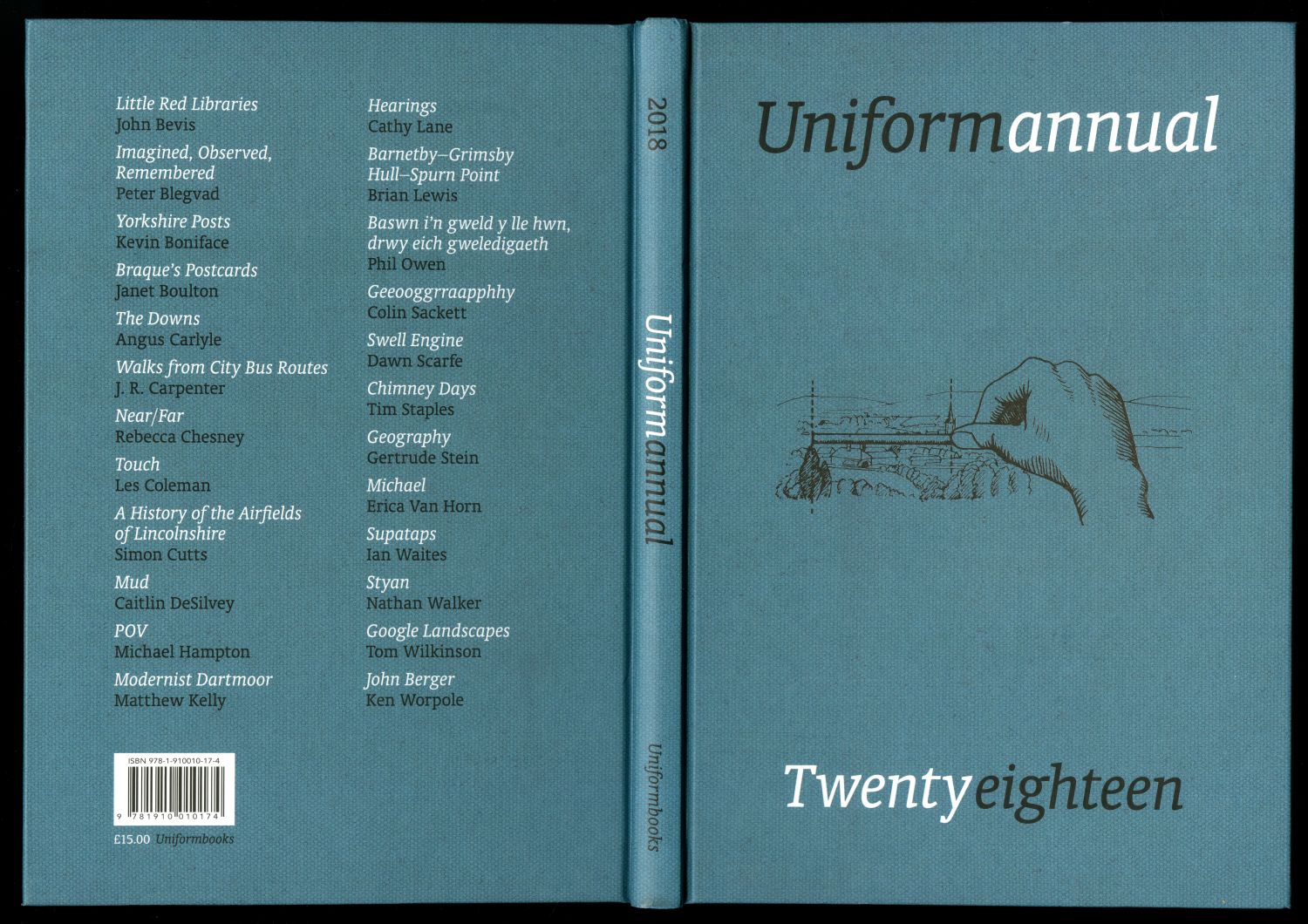 『Uniformannual』（2017年、Uniformbooks）表紙