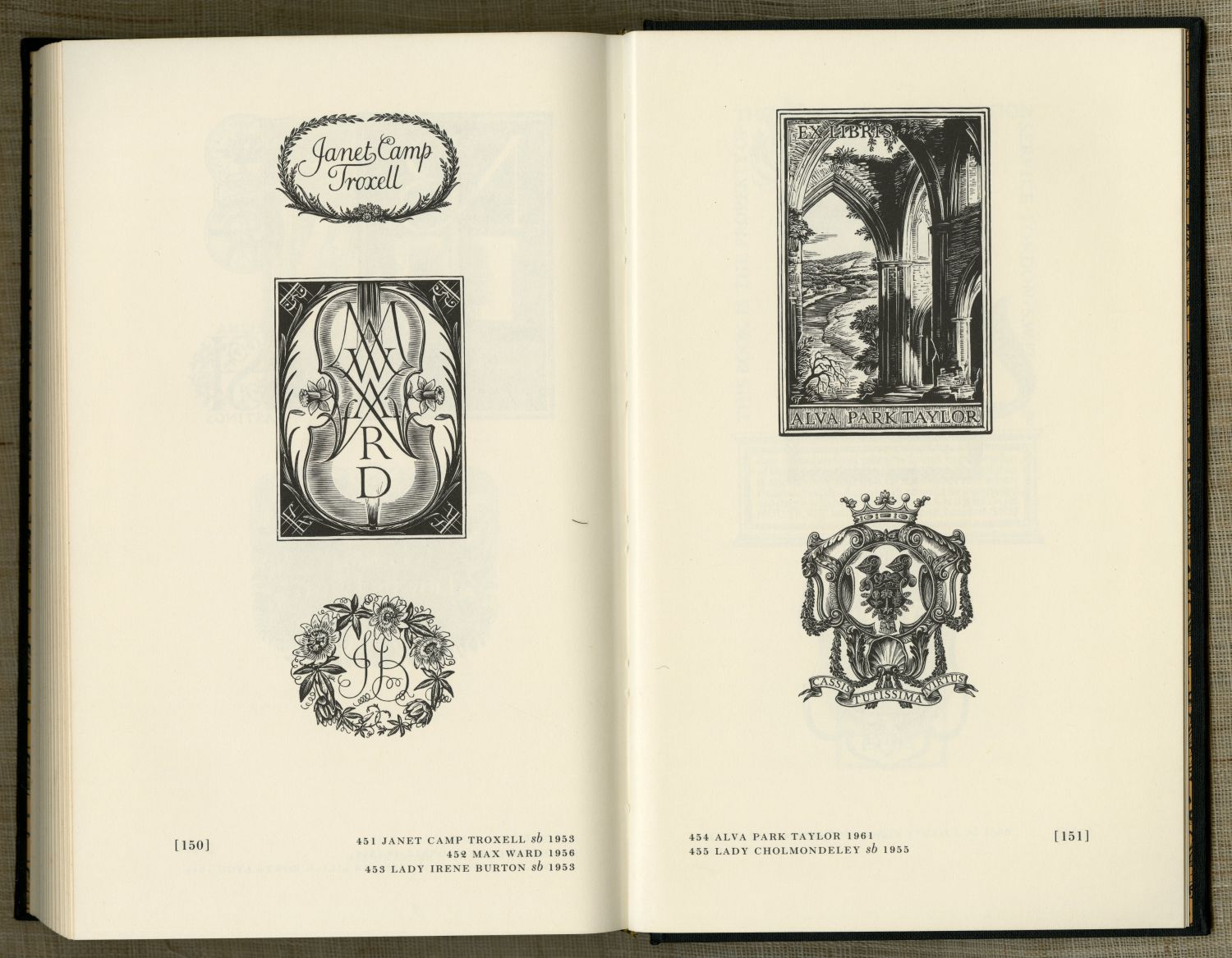 『Joan Hassall: engravings and drawings』（1985年）のページから13