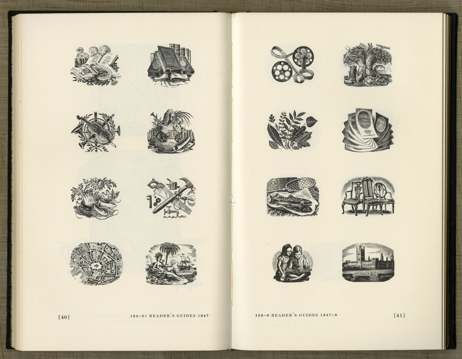 『Joan Hassall: engravings and drawings』（1985年）のページから05