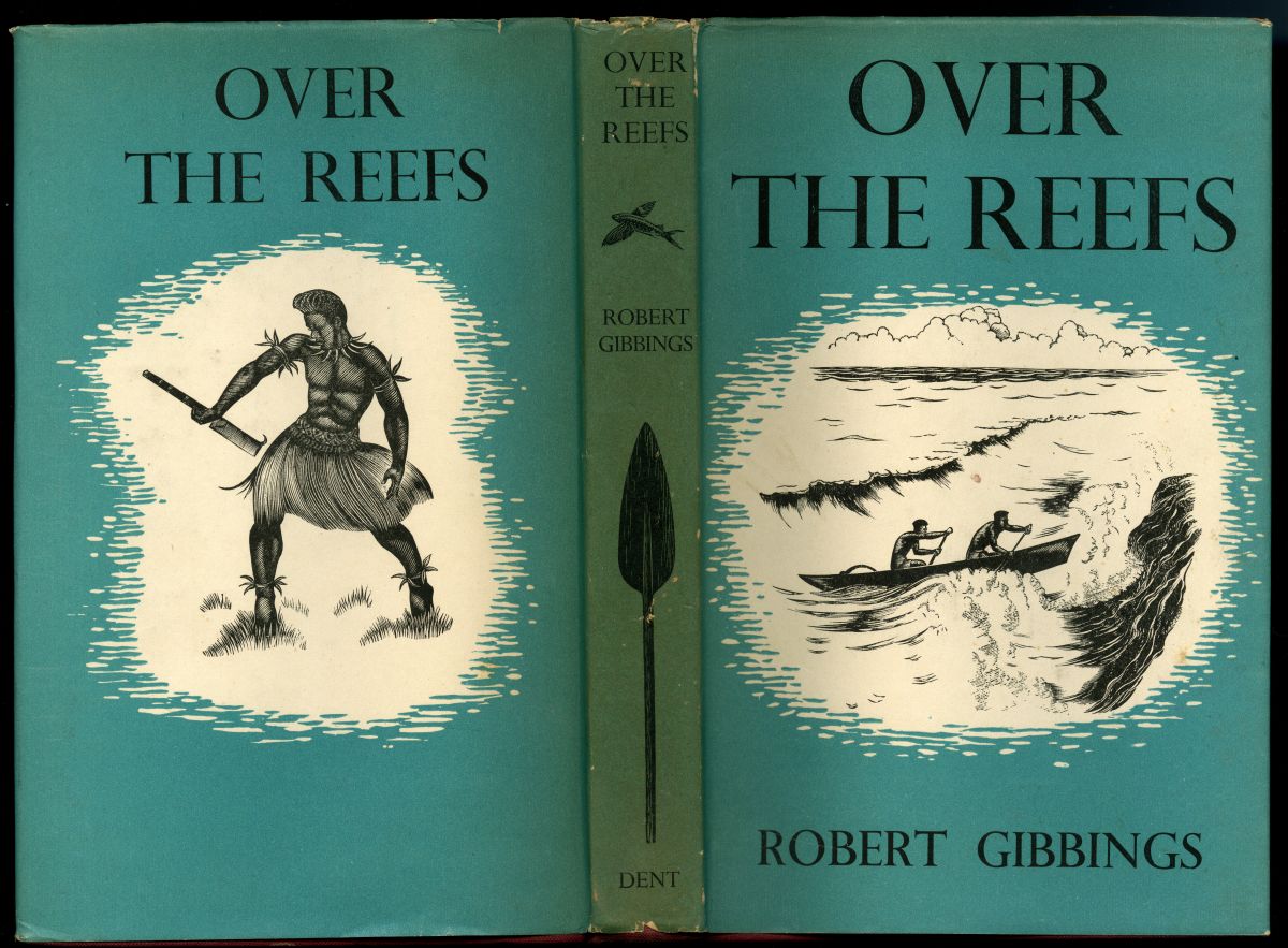 『OVER THE REEFS』（1948年、J.M.DENT & SONS） ダストラッパー