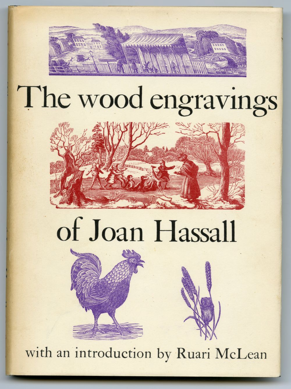 『ジョアン・ハッサルの木版画』（1960年）ダストラッパー01