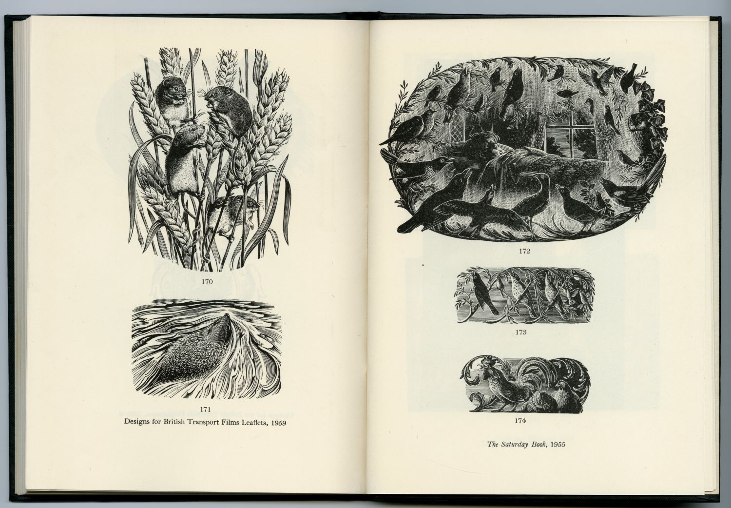 『ジョアン・ハッサルの木版画』（1960年）の図版ページから05