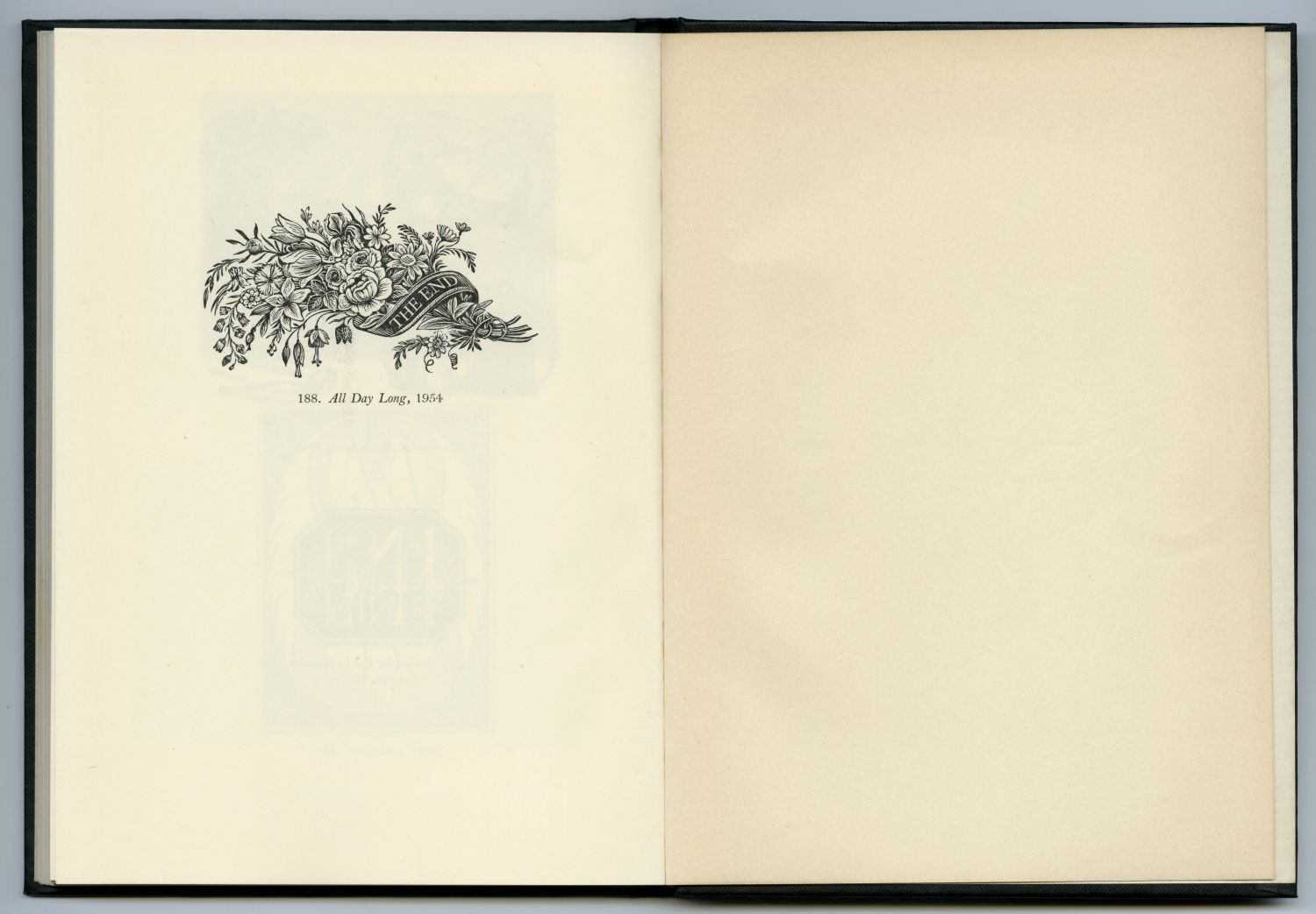 『ジョアン・ハッサルの木版画』（1960年）最後のページ