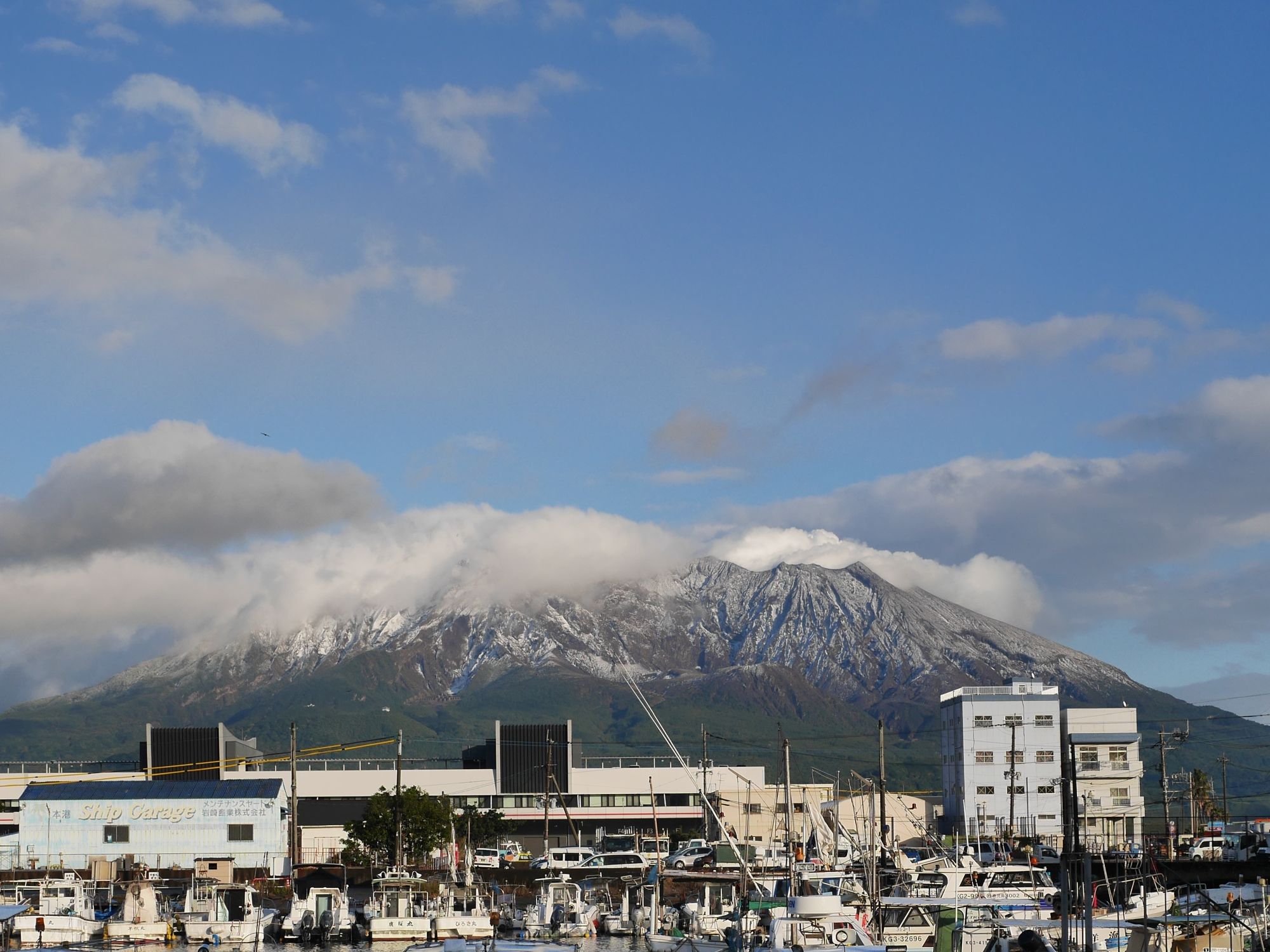 桜島雪景色02