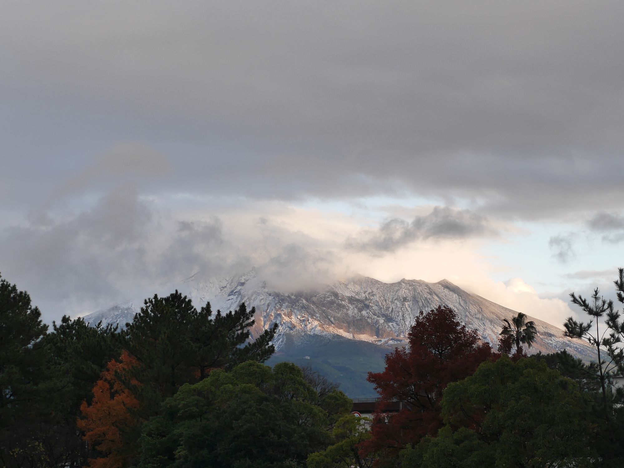 桜島雪景色10