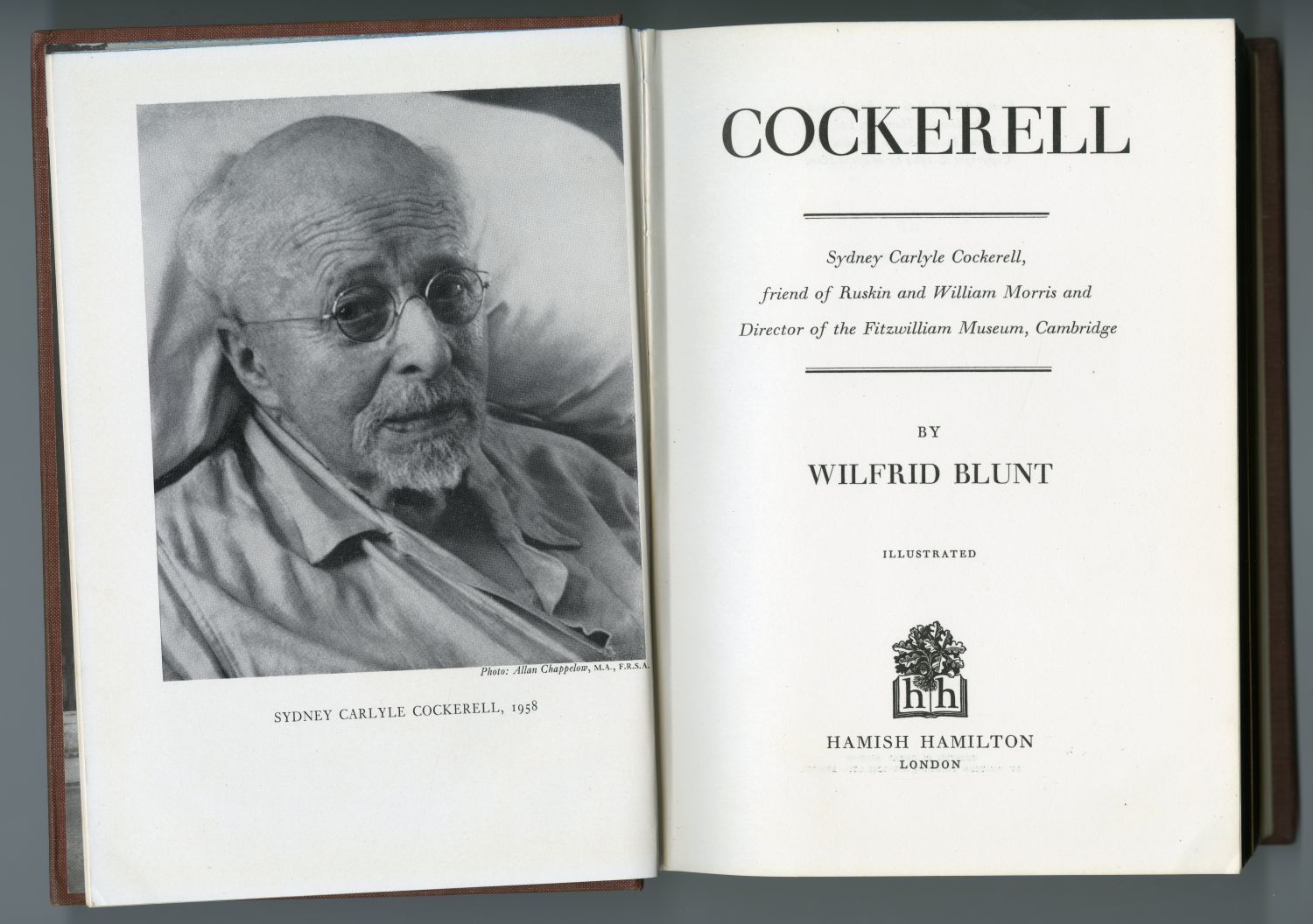 『Cockerll』（1964年、Hamish Hamilton）扉