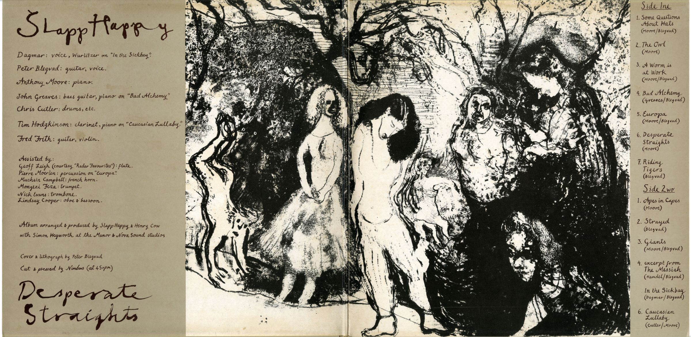 Henry Cow/Slapp Happy『Desperate Straights』02