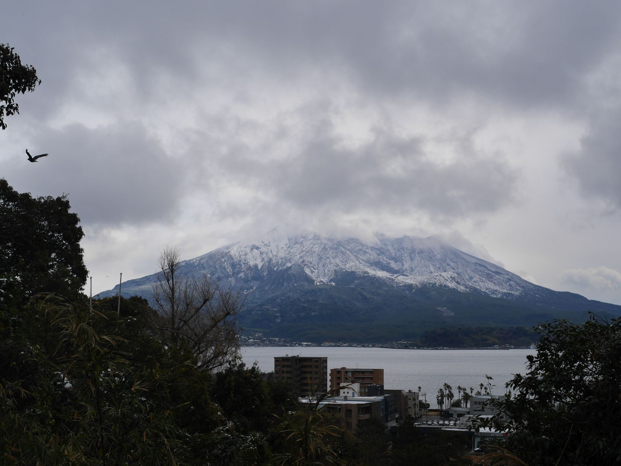 桜島雪景色02