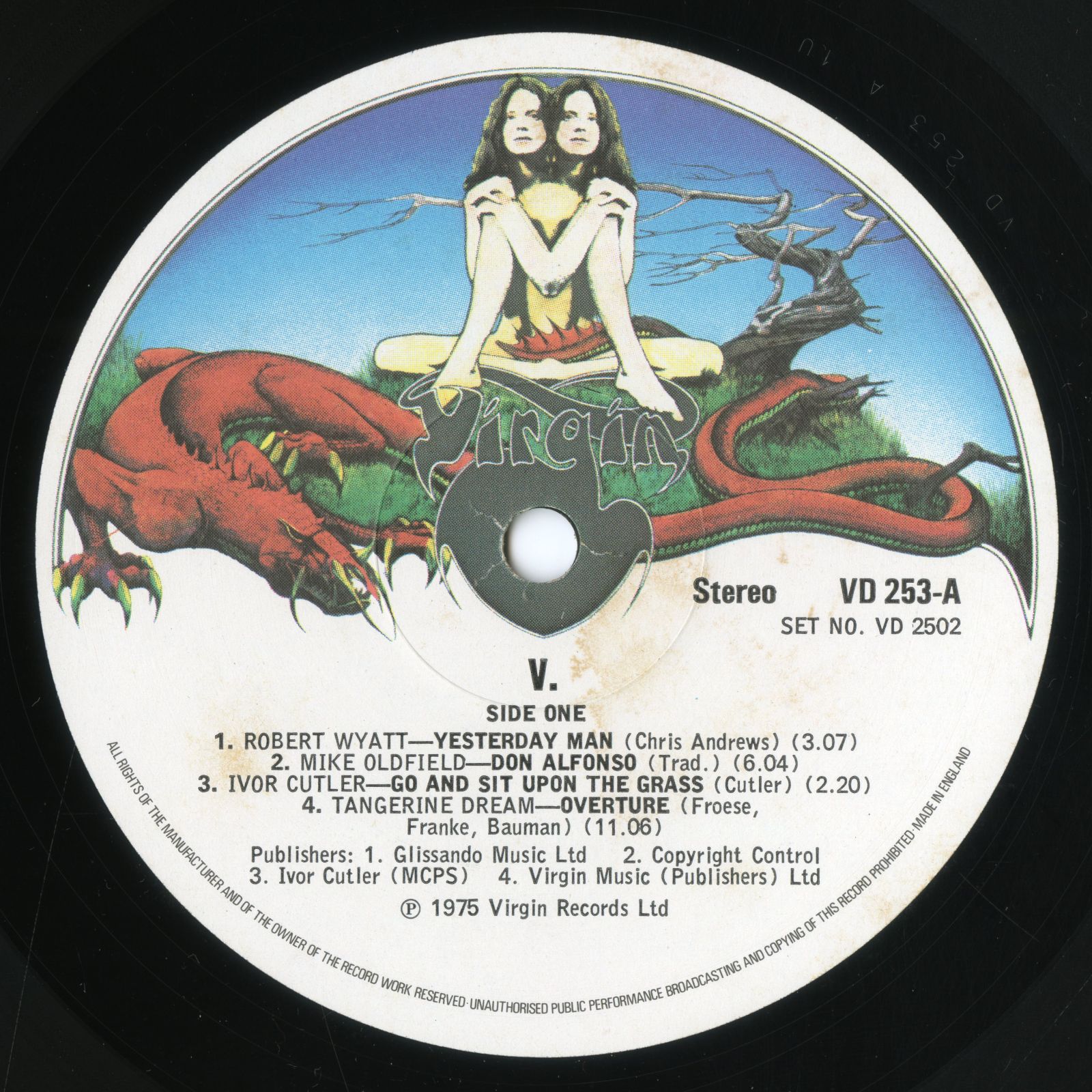1975Virgin_V_Side One