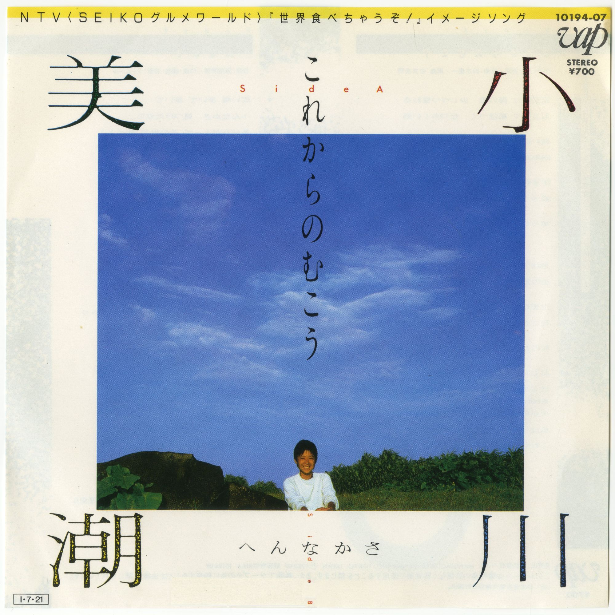 1985小川美潮これからのむこうジャケ