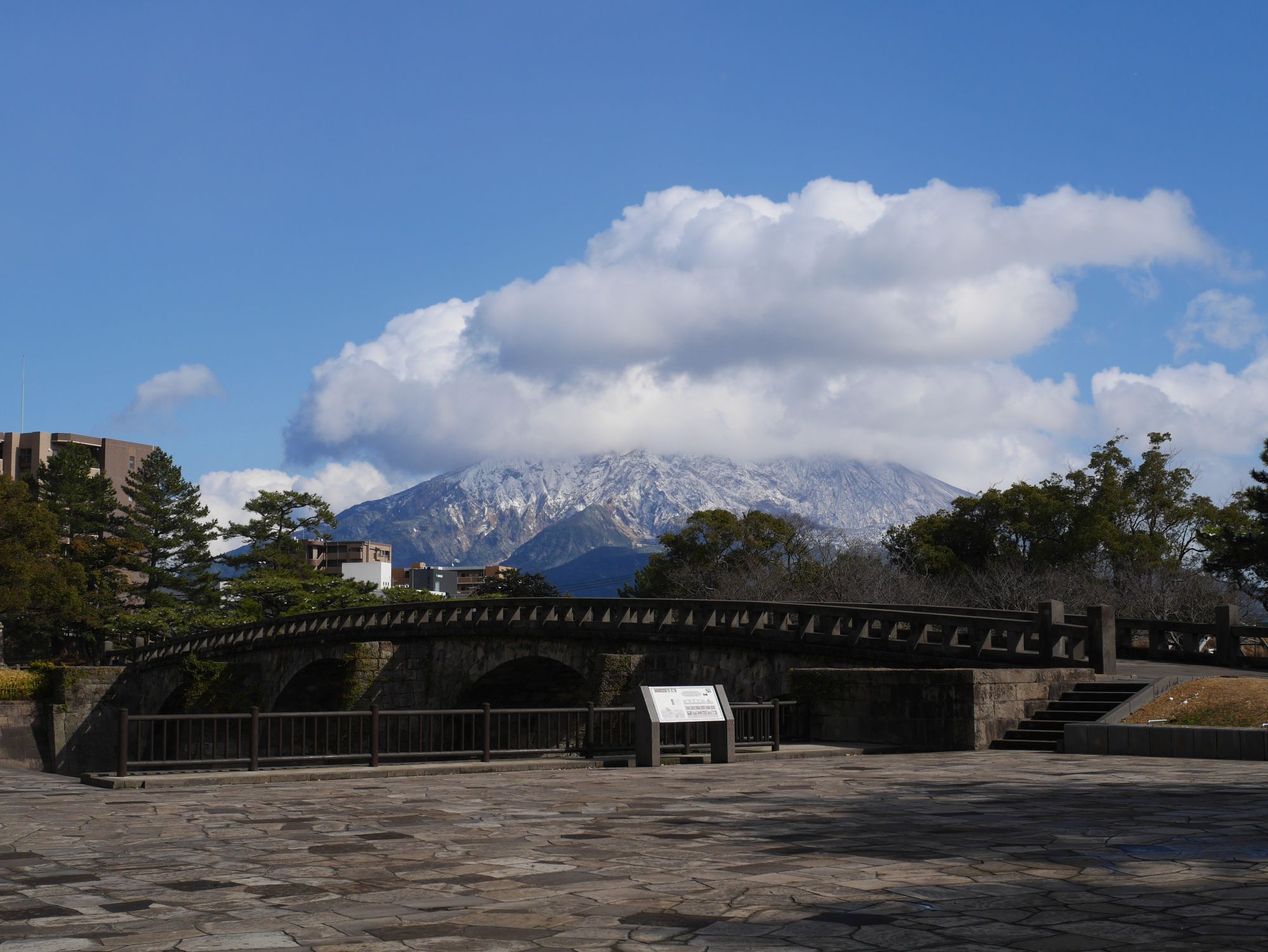 2026年2月8日桜島雪景色02